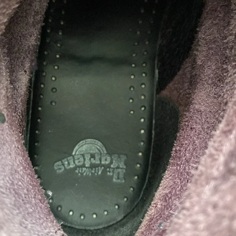 Dr. Marten Purple/Black Zebra Striped Pascal Boots. Size 7 (EU38). - Picture 8 of 10